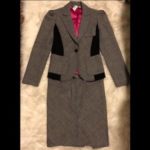 DVF Skirt Suit